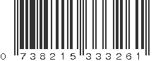 UPC 738215333261