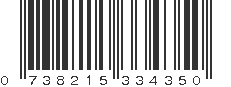 UPC 738215334350