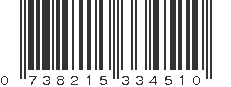 UPC 738215334510