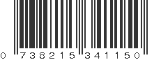 UPC 738215341150