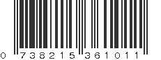 UPC 738215361011