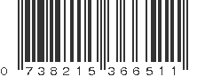 UPC 738215366511