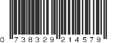 UPC 738329214579