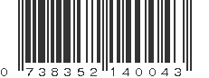 UPC 738352140043