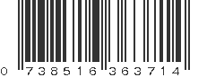 UPC 738516363714