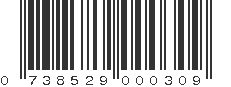 UPC 738529000309