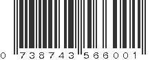 UPC 738743566001