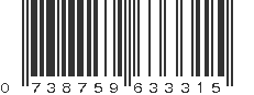 UPC 738759633315