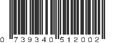 UPC 739340512002