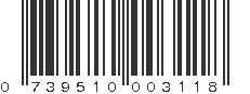 UPC 739510003118