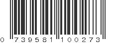 UPC 739581100273