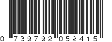 UPC 739792052415