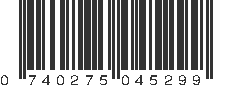 UPC 740275045299