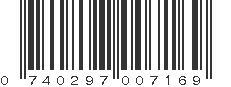 UPC 740297007169