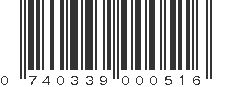 UPC 740339000516