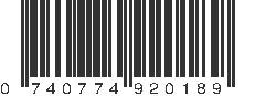 UPC 740774920189