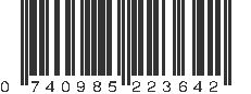 UPC 740985223642