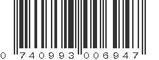 UPC 740993006947