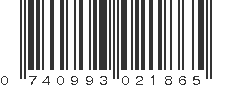 UPC 740993021865