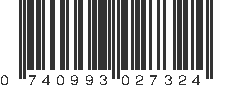 UPC 740993027324