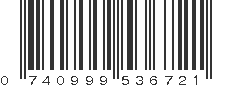 UPC 740999536721