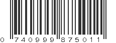 UPC 740999875011