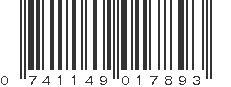 UPC 741149017893