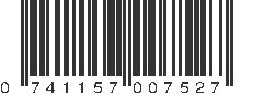 UPC 741157007527