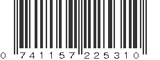 UPC 741157225310