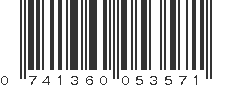 UPC 741360053571