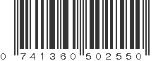 UPC 741360502550