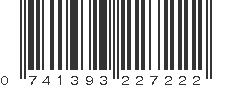 UPC 741393227222