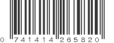 UPC 741414265820