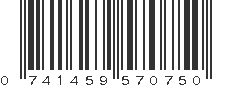 UPC 741459570750