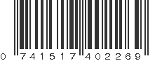 UPC 741517402269