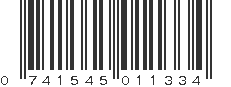 UPC 741545011334