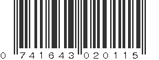 UPC 741643020115