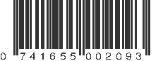 UPC 741655002093