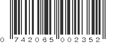 UPC 742065002352