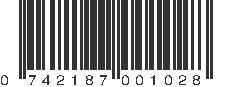 UPC 742187001028