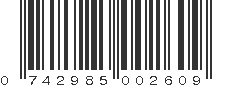 UPC 742985002609