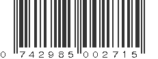 UPC 742985002715
