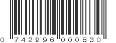 UPC 742996000830