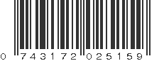 UPC 743172025159