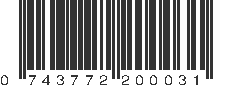 UPC 743772200031