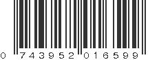 UPC 743952016599