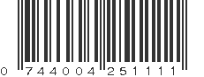 UPC 744004251111