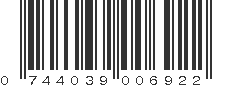 UPC 744039006922