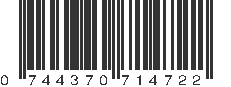 UPC 744370714722