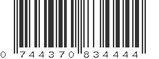 UPC 744370834444